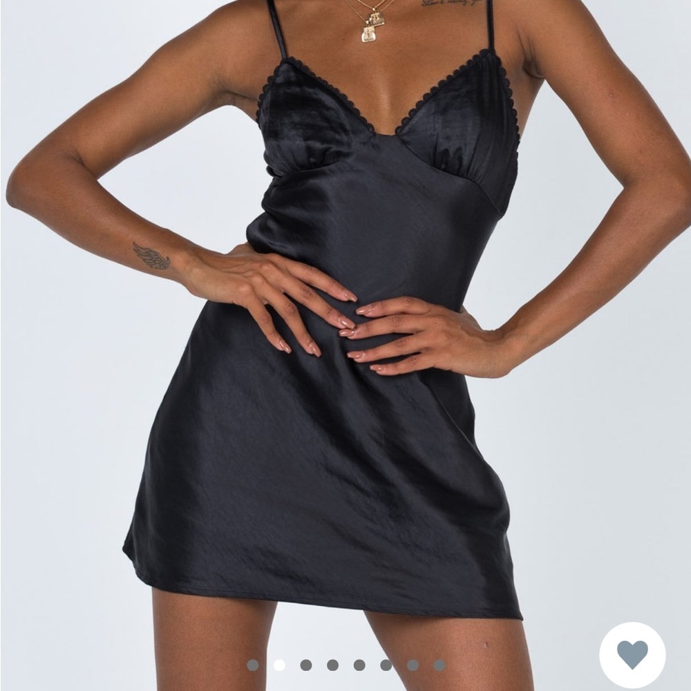 Princess Polly recycled fibers Roman mini dress
